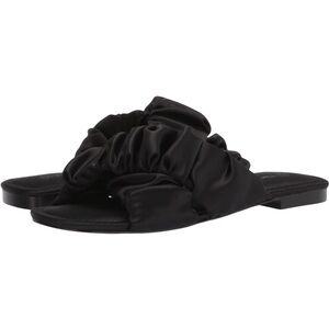 NIB The Drop Brianna Ruched Cross Strap Flat Sandal Size 8.5​